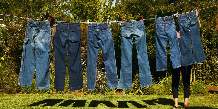 lỗi thường gặp khi giặt quần jean